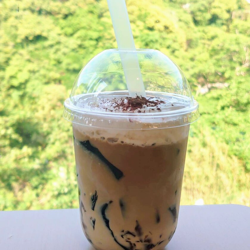 いのしし川さんぽ抹茶ラテ（冷）