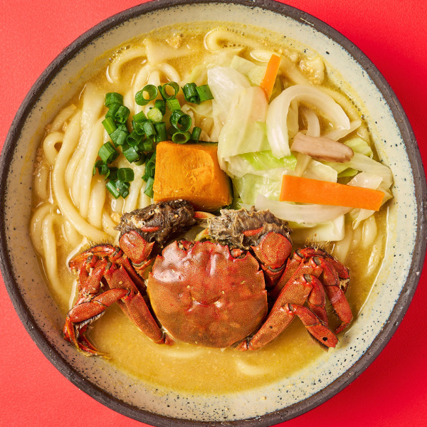 ・ズガニうどん　1,980円（税込）