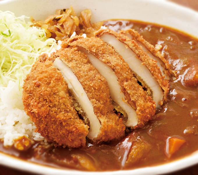 しいたけカツカレー