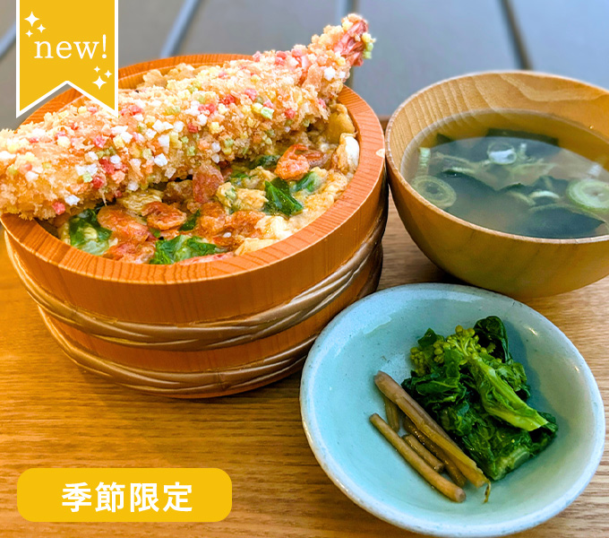 桜えび一本橋とろ玉丼